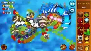 Bloons Monkey City [android] - Contested Territory Lake Terrain round 37