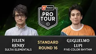 Round 16 | Julien Henry vs. Guglielmo Lupi  | Standard | #PTECL