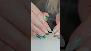 St. Patrick's Day Nail Art # #nailart #nails #stpatricksday