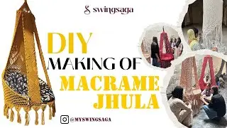 DIY Macrame Hanging Swing Chair