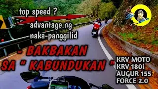 ROAD TEST FOR KYMCO KRV MOTO KRV 180i | AUGUR 155 FORCE 2.0 SPEED TUNER SET UP LOOPING | ariz tv 184