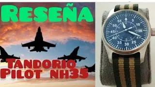 Reloj Piloto tipo B. Reloj tandorio nh35 con mucho estilo@Relojerosandunguero