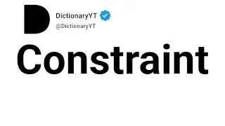 Constraint Meaning In Arabic 