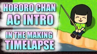 [TIMELAPSE] Making of Hororo's Animal Crossing Intro | zkael★
