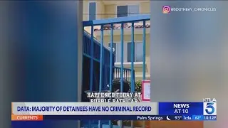 Data: Majority of immigration detainees have no criminal record