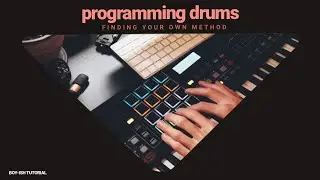 My approach to drum programming in Logic Pro &bull; boy-ish tutorial