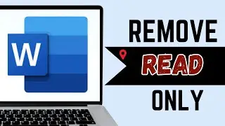 How To Remove Read Only From A Microsoft Word Document Tutorial