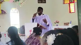 Christmas sermon by Jacob at St Mark Kakumba Wamala COU 