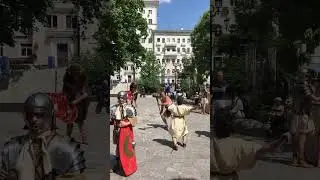 Времена и Эпохи 2023 День 1-й Древнеримские гладиаторские бои #short  #epic  #fun  #battle