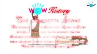 Wow | History | 31 July 2023 | The Rosetta Stone | @wowxfacts ​