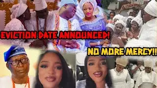 E don Happen! Ashley begs Ooni Father as Ooni Announces date to move her out of the Palace