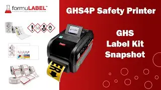 formuLABEL GHS Kit Overview | GHS4P Safety Printer for On-Demand GHS Labels and pictograms.