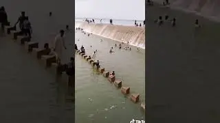 beauty of hub dam#spillway