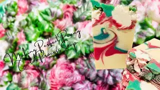 Willa Dean's Perfect Peony Cold Process Soap | BubbleHunter Soaps | Music Only