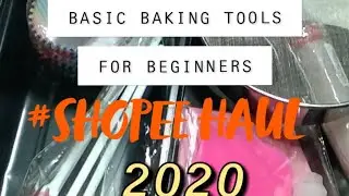 Basic Baking Tools for Beginners (Shoppe haul AFFORDABLE!!)cheap items #2020 9.9