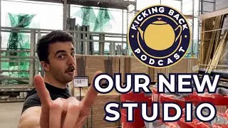 Kicking Back Podcast Studio Build