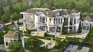 Ultimate Royal Family Palace Mansion | Sims 4 Speed Build & Full Tour | NO CC