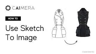 Turn Sketches into Realistic Products | Sketch to Image AI Tutorial | Caimera Demo