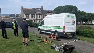 C&O Demo Etesia and Pellenc