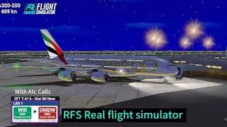 RFS-Real FlightSimulator-Jakarta-To-Dubai-FullFlight-A380-Emirates-Full HD-RealRoute