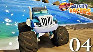 Blaze and the Monster Machines Axle City Racers - Animal Island Race - Pc Full Gameplay Part 4