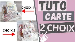 Quel modèle de carte pouvons nous faire avec la collection Flower Shop de Ciao Bella #tutocarte