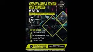 Cheap Limo & Black Car Service in Dallas by @CheaplimoBlackcarservice