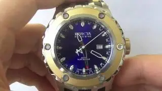 Invicta Watches - Men's 6179 Subaqua Specialty Reserve Collection GMT 18K Gold Swiss Made Watch