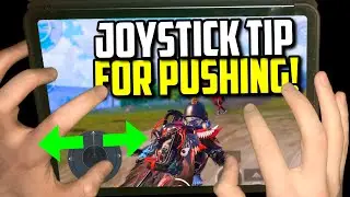 BEST JOYSTICK MOVEMENT FOR PUSHING ENEMIES! (WITH HANDCAM) | PUBG Mobile