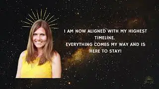 I AM NOW ALIGNED WITH MY HIGHEST TIMELINE - SLAVA SOL AFFIRMATION LOOP ☀️