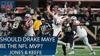 Could Drake Maye win MVP THIS SEASON? | Jones & Keefe