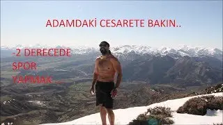 BİNGÖL KİĞI DAĞLARIN'DA KARDA SPOR YAPMAK..