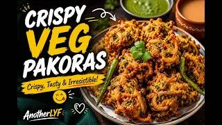 आइए घर पर बनाएं स्वादिष्ट कुरकुरे पकौड़े | Homemade Crispy Veg Pakora Recipe 🌧️☕🛖 | LOF #vegpakora