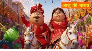 Aalu Ki Barat NEW VERSION! | Kids Hindi | Hindi Cartoon Video | Aloo Ki Barat | PIKOO TV