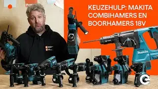 Keuzehulp Makita boorhamer en Makita Combihamer 18V. Welke moet je kiezen?