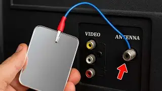 Insert a Mirror into the TV and all the channels in the world will be unlocked || Antenna Booster