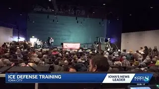Group hosts training for Iowans to learn what they can and can&rsquo;t do in ICE encounter