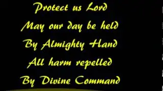 Protect us Lord!