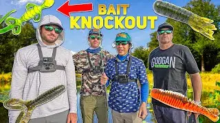 2v2 NEW GOOGAN Bait KNOCKOUT Fishing CHALLENGE!