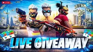 🔥 Free Fire Telugu LIVE | FF Custom Rooms | Giveaway 🎁 | Pro Gameplay@FreeFireIndiaOfficial