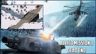 C&C RED ALERT 1 REMASTERED - Allied Mission 3 DEAD END on Hard