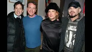 Adam Lambert backstage w the cast & Hillary Clinton at musical Messy White Gays/Adam stories, Jan 11