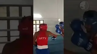 Long Range Boxing Combination #boxing #shorts