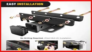 Rear 2 Inch Receiver Hitch Upgrade Built For Jeep Wrangler JK Owners