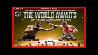 Breaking News | Hague out, mills in for paddock's fringe ibf shot