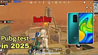 Don't buy🤬In 2025 Redmi Note 9 Pubg test 😍 40 Fps livik Gameplay 🥶 | Pubg Mobile |