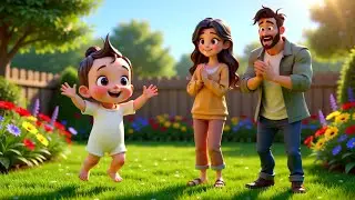 Twinkle Toes Baby | Cute Baby Rhyme for Toddlers