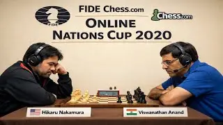 Hikaru Nakamura vs Viswanathan Anand • FIDE Chess.com Online Nations Cup. 2020