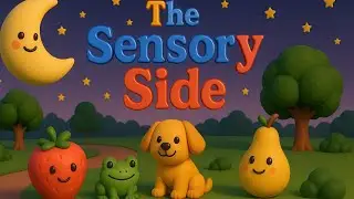 Baby Sensory 🐾🍓 Infant Visual Stimulation | Baby Sensory Video With Music And Animation