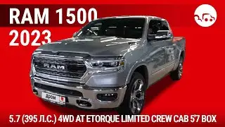 Ram 1500 2023 5.7 (395 л.с.) 4WD AT eTorque Limited Crew Cab 5'7 BOX - видеообзор